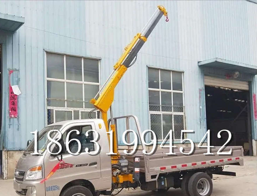 巴塘县随车吊机小型1/2吨吊机汽车液压吊臂220v移动吊机汽车液压吊臂包安装随车吊机